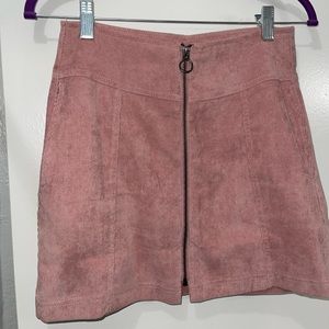 She & Sky front zip skirt